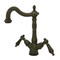 Kingston Brass KS1495AL Heritage 2-Handle Vessel Sink Faucet, Oil Rubbed Bronze KS1495AL - alternate 1